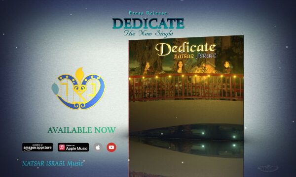 Natsar Israel - Dedicate - Banner - Press Release